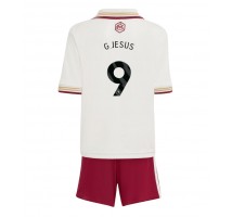 Arsenal Gabriel Jesus #9 Koszulka Trzecia dzieci 2025-26 Krótki Rękaw (+ krótkie spodenki)